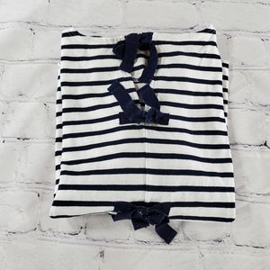 🔹️J. Crew Striped Top w/Sparkly Bows